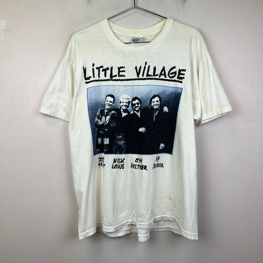 1980s Little Village band tee shirt size XL